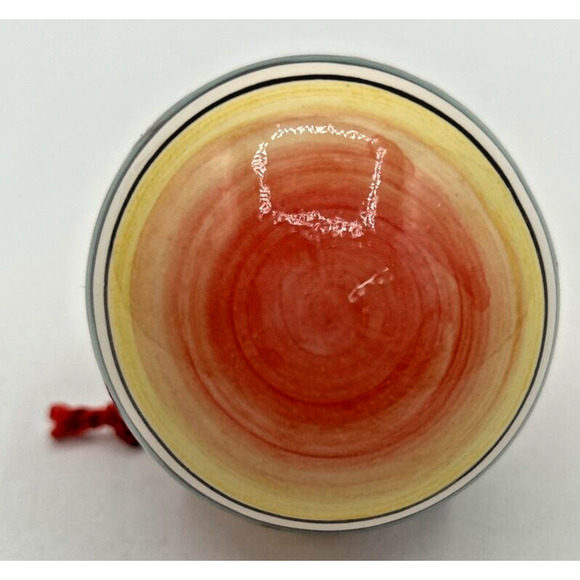 Vintage Deruta Ceramiche Italian Pottery Christmas Ornament U255 - Picture 3 of 3